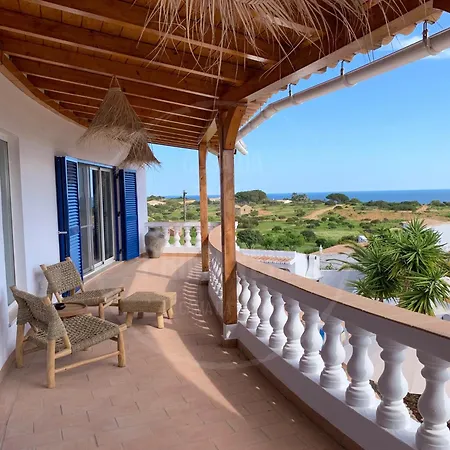Seaview-villa Im Bohostyle Mit Pool - Casa Da Primavera *