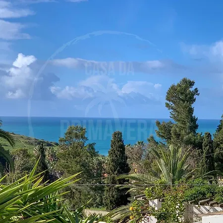 Seaview-villa Im Bohostyle Mit Pool - Casa Da Primavera Mato Porcas